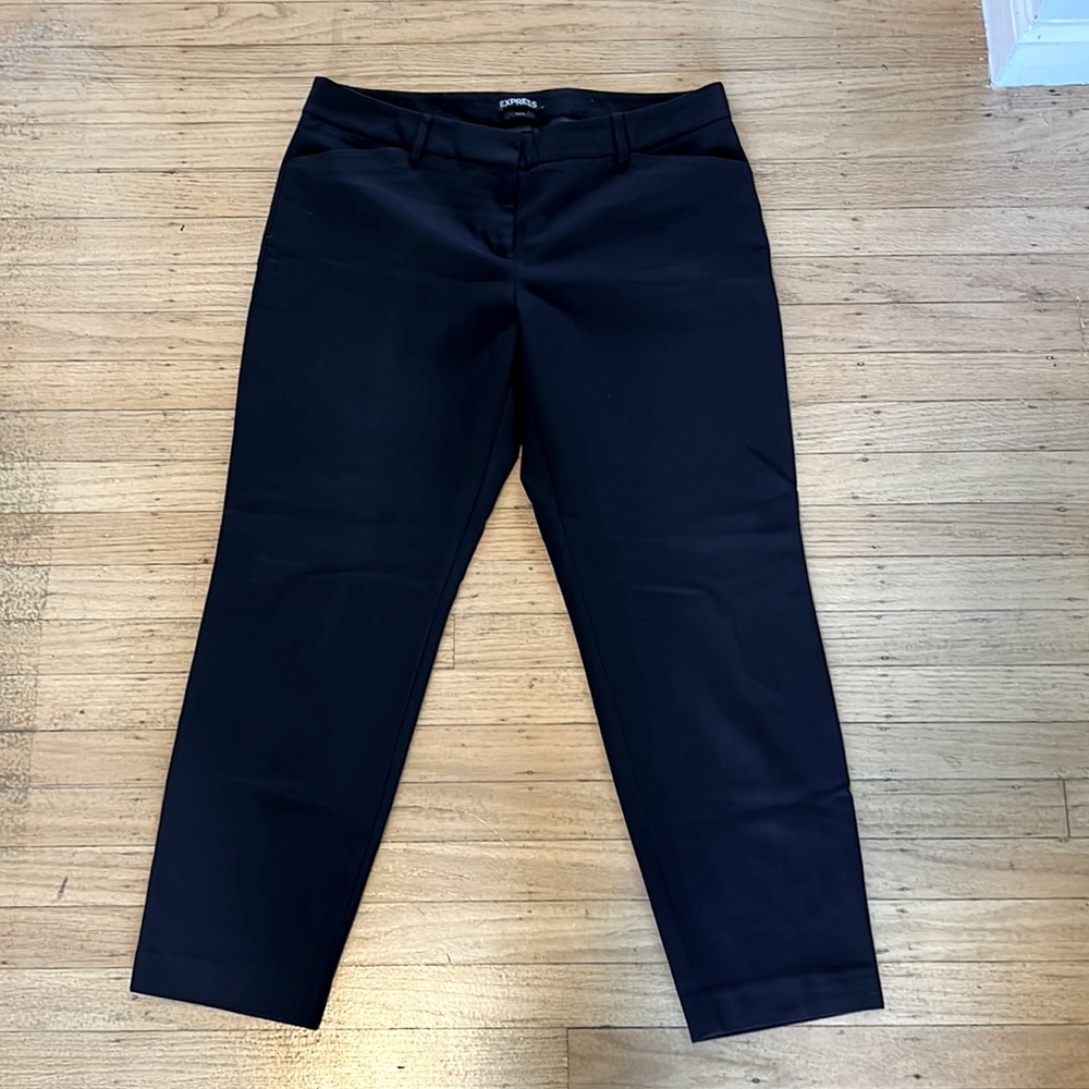 Express Editor ankle length straight pant